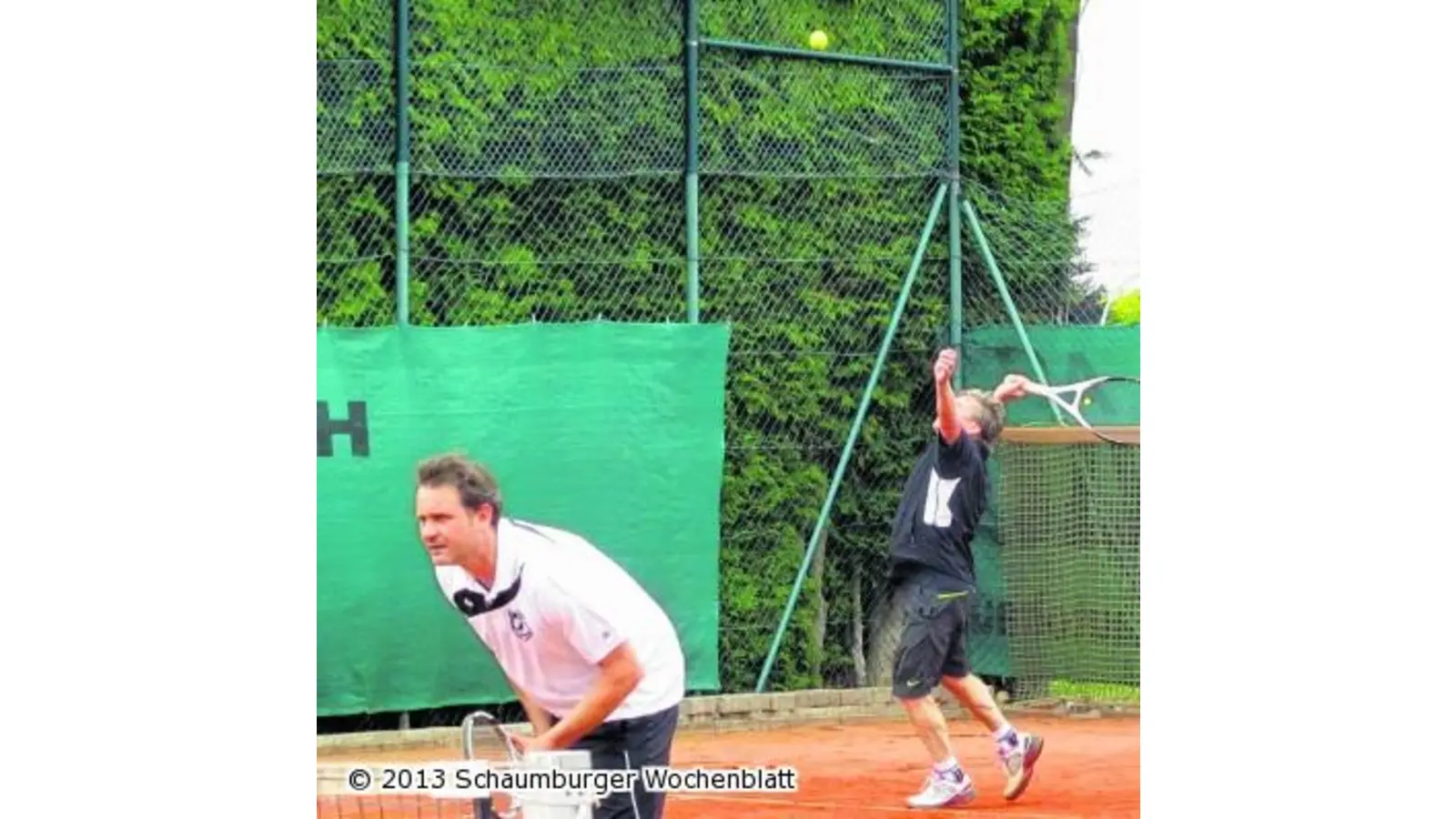 Doppelpaare legen sich mit viel Einsatz ins Zeug (Foto: bt)