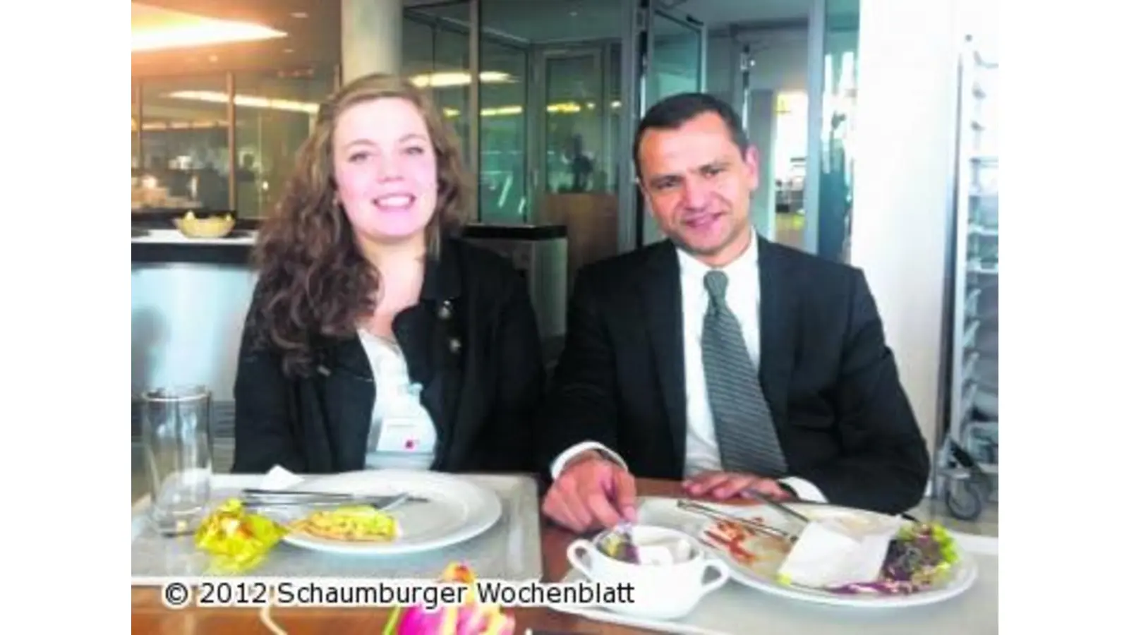 Nenndorferin zum Girls Day in Berlin (Foto: red)