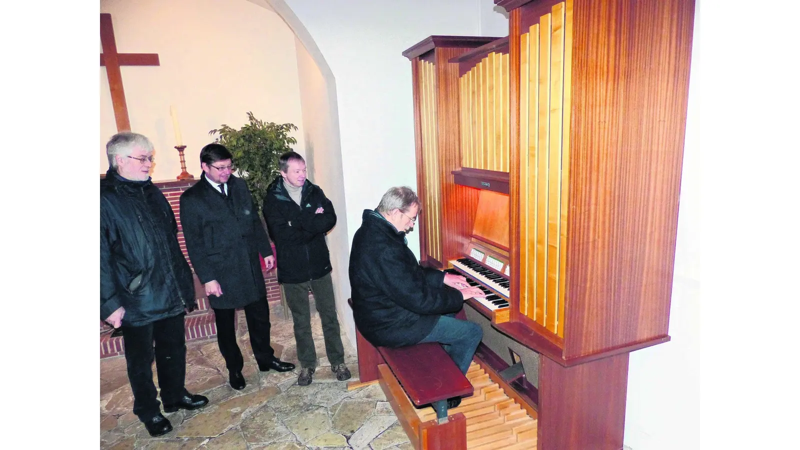 Neue Orgelklänge in der Kapelle (Foto: al)