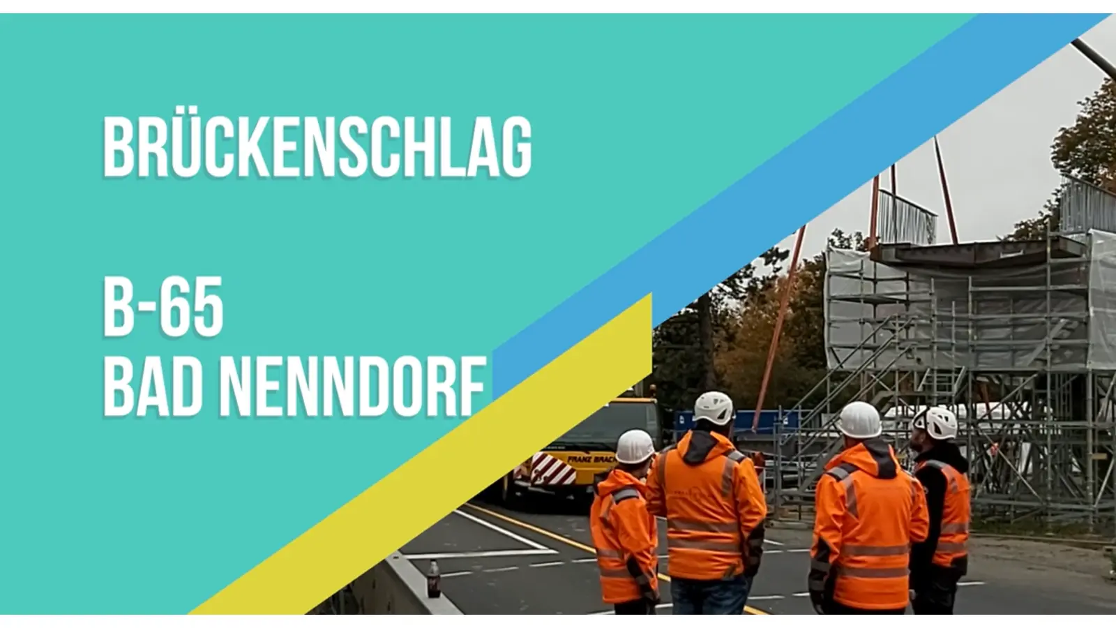 Brückenschlag B 65. (Foto: gk)