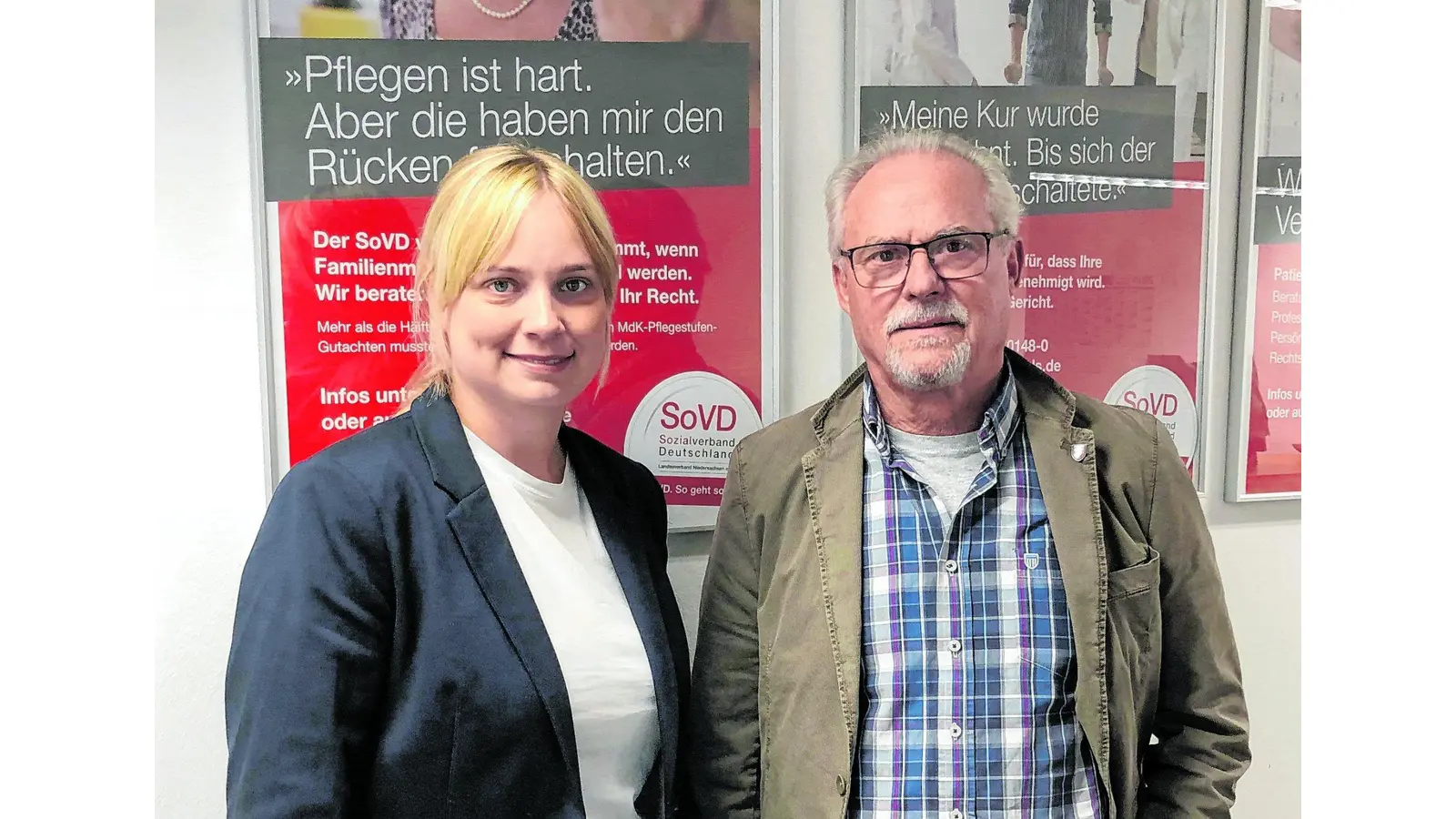 Völlers trifft Kreisvorsitzenden des SoVD Schaumburg (Foto: nh)
