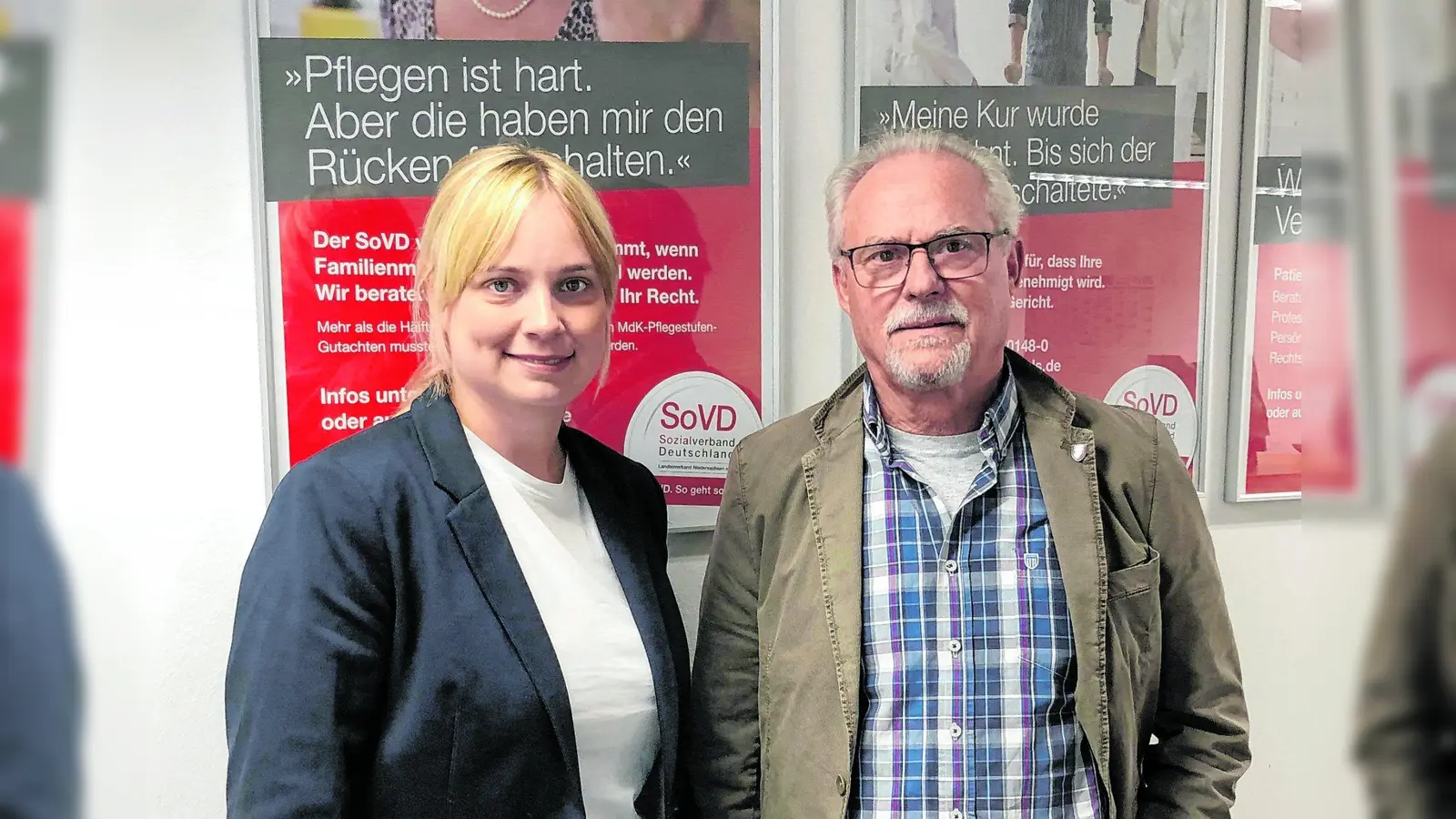 Völlers trifft Kreisvorsitzenden des SoVD Schaumburg (Foto: nh)