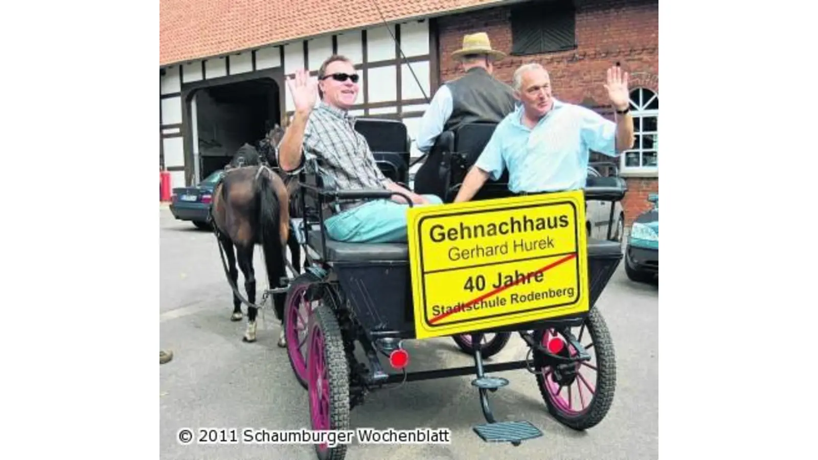 Mit zwei PS in den Ruhestand (Foto: pd)