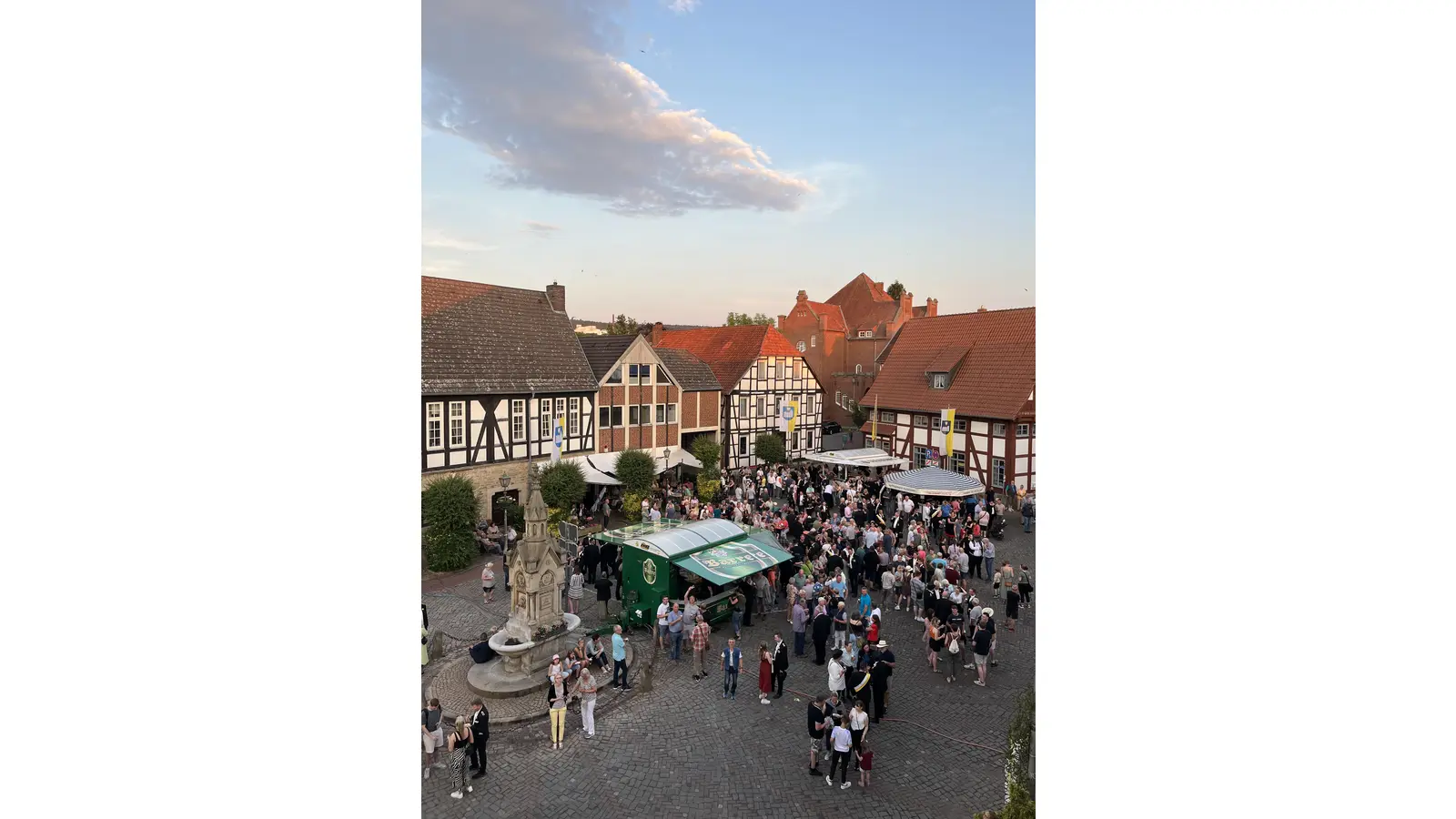 Das Schützenfest lockt auch Gäste von außerhalb der Bergstadt.  (Foto: privat)