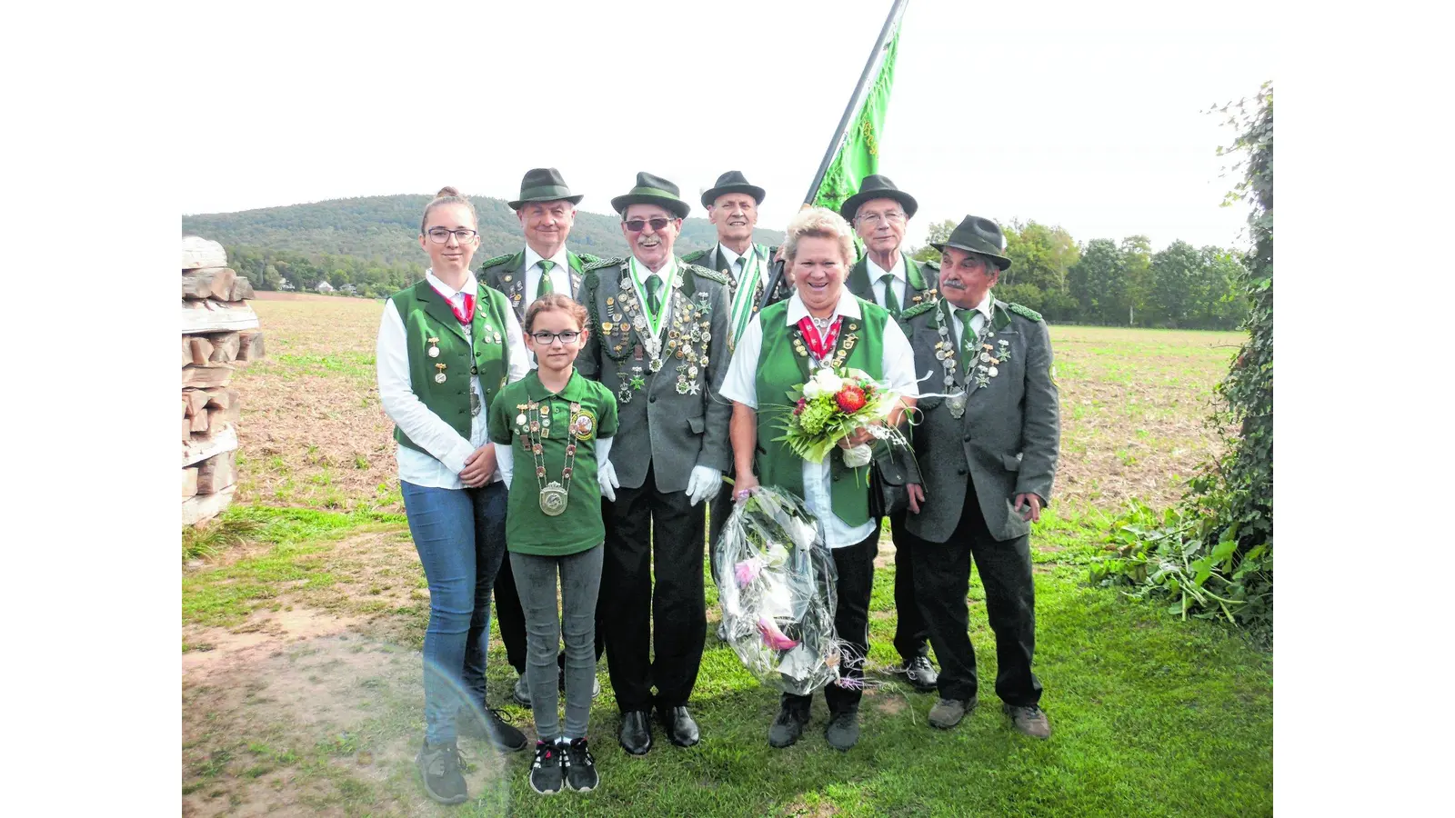Christa Gongala und Wolfgang Mundt sind das neue Königspaar des Deister Schützen Corps (Foto: red)