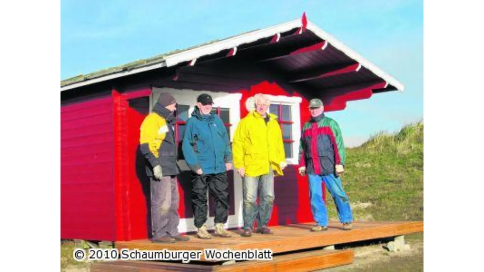 Postsportler renovieren NTB-Heim auf Baltrum (Foto: red)