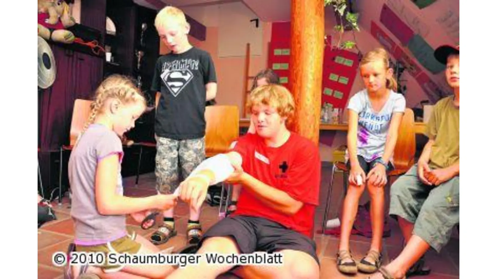 Trösten gehört zur Ersten Hilfe dazu (Foto: nb)