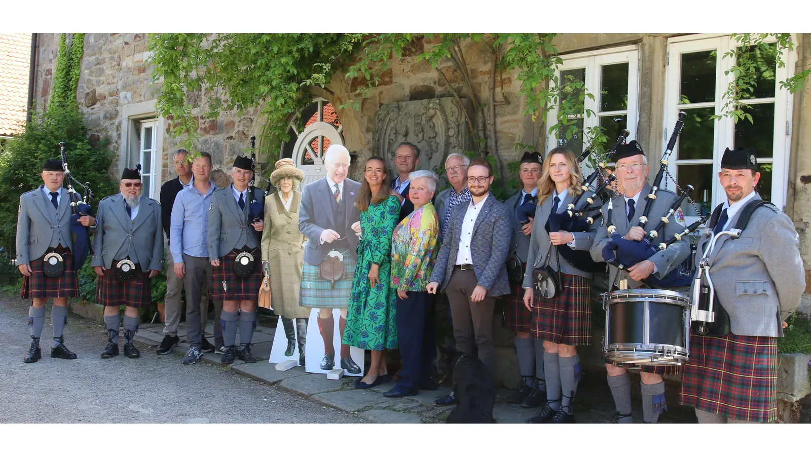 The „Essern Highlanders Pipe Band”, das Blasorchester Krainhagen und der Chor „Rhythm and Joy” werden musikalische Höhepunkte während des „British Weekend” setzen.  (Foto: bb)