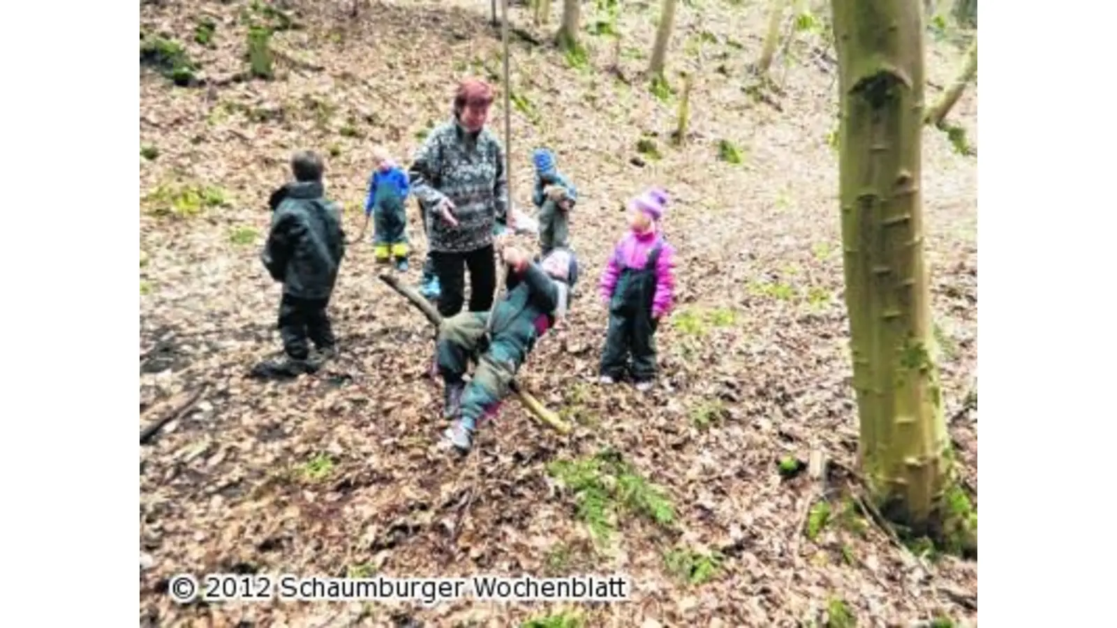 Kinder gehen auf einen zauberhaften Ausflug (Foto: em)