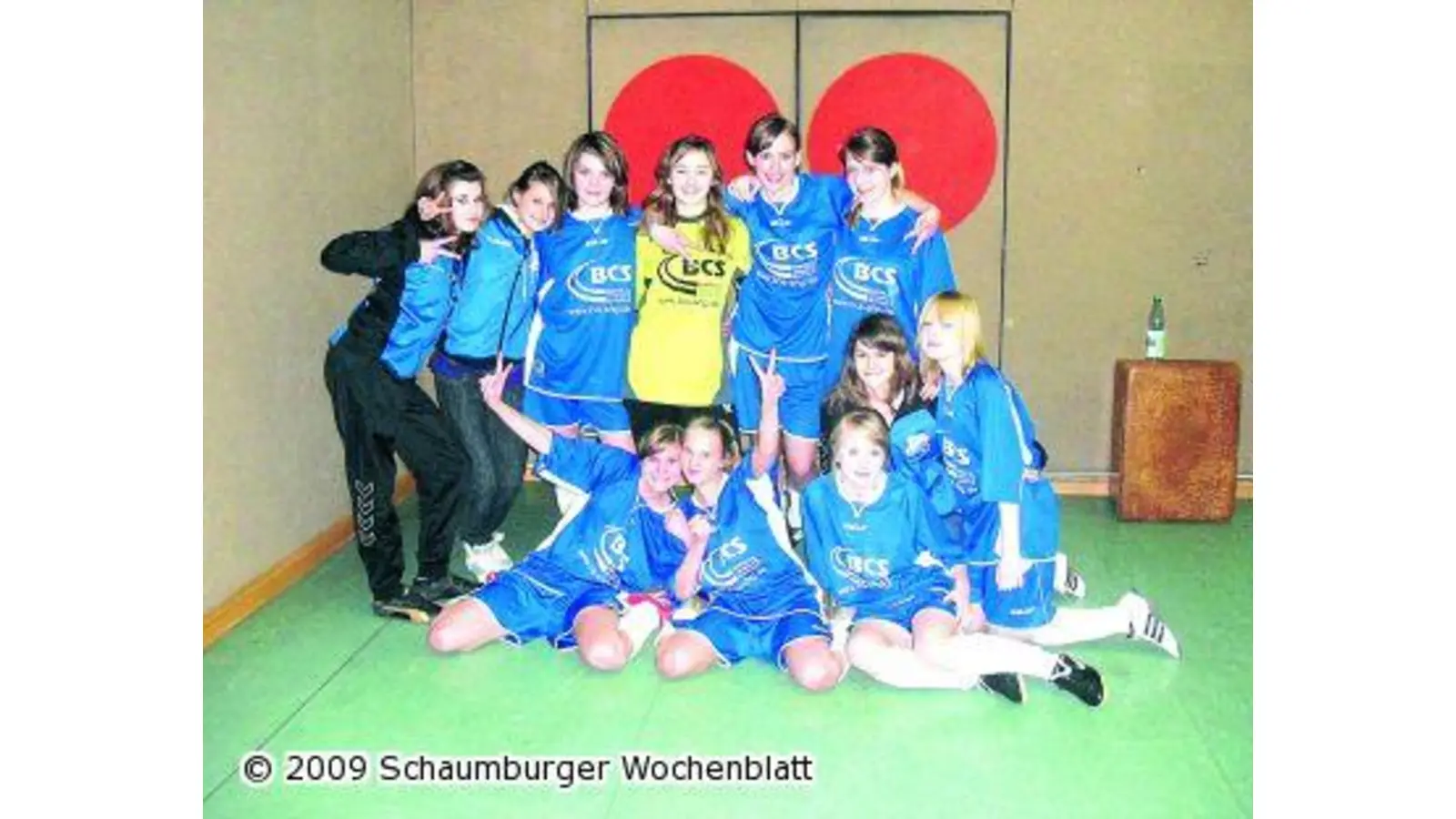 B-Juniorinnen des MTV werden erstmalig Kreishallenmeister (Foto: red)