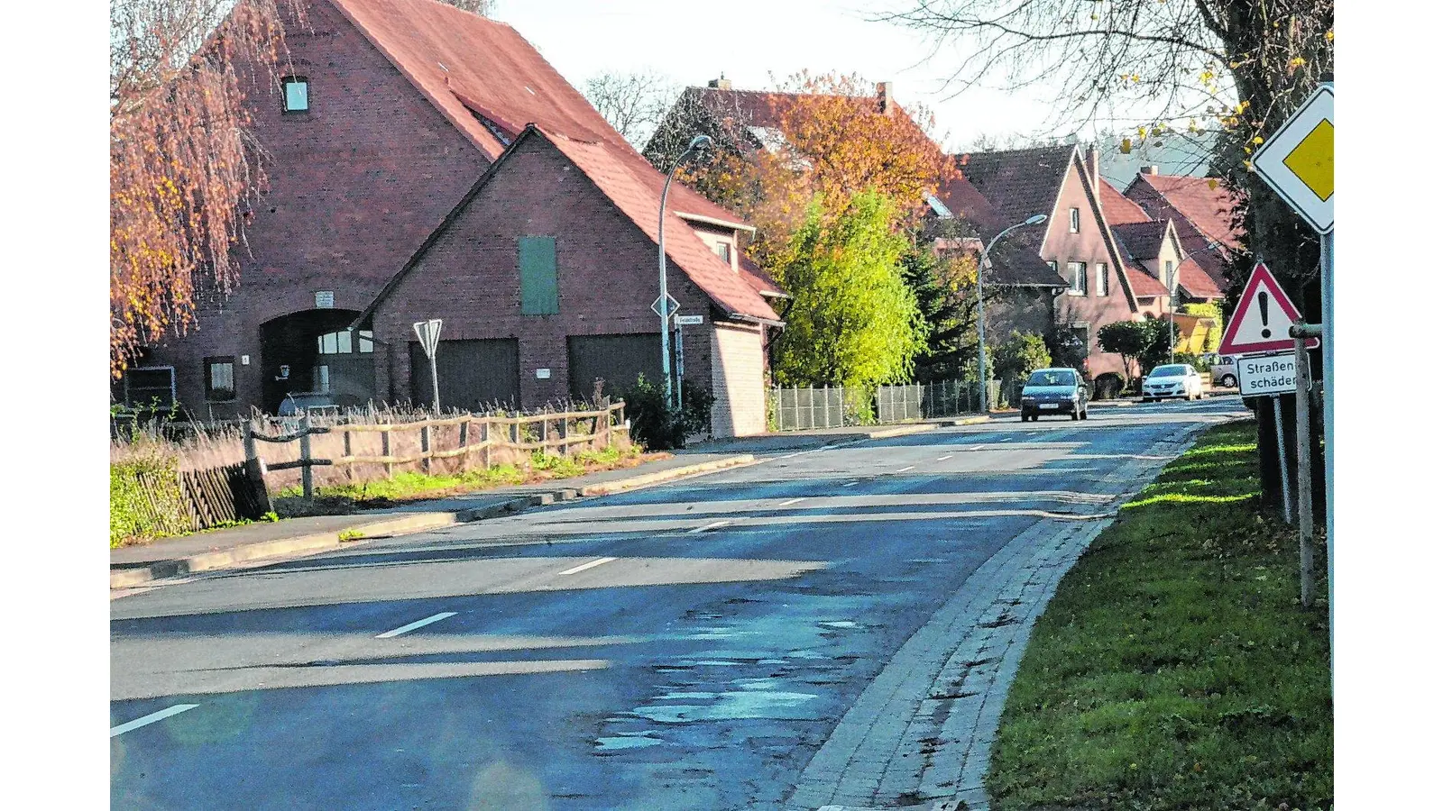 Geplante Sanierung der Hauptstraße sorgt für großen Unmut bei den Bürgern (Foto: bt)