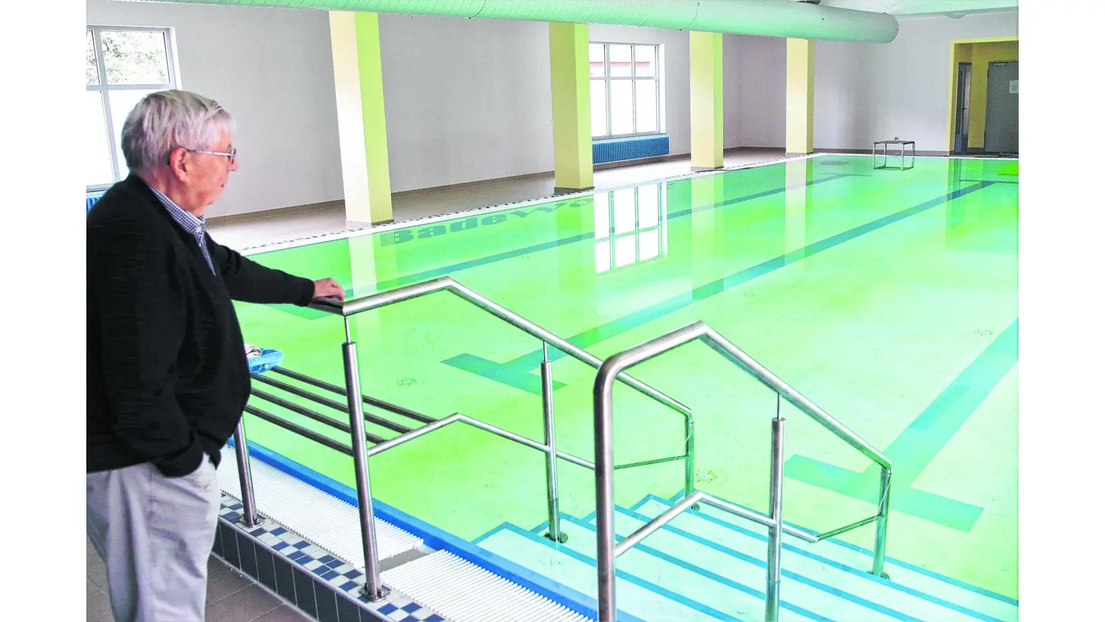 Beim Durchströmungstest läuft alles glatt (Foto: bb)