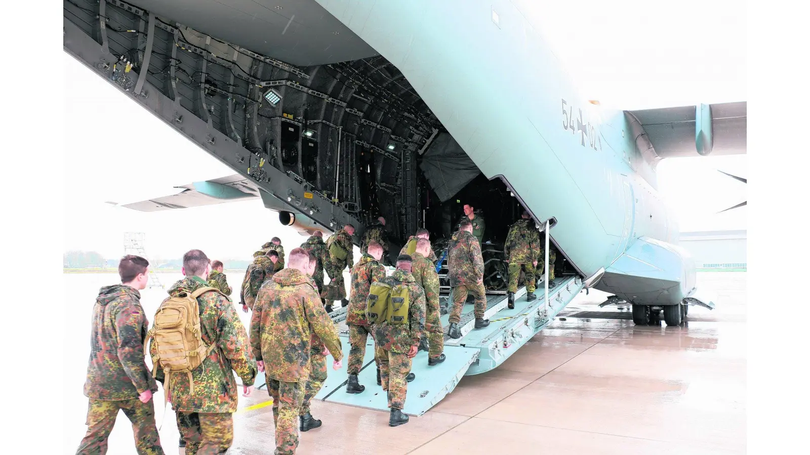 Fliegerhorst wird zum zentralen Abflugort für 1200 Soldaten (Foto: gi)