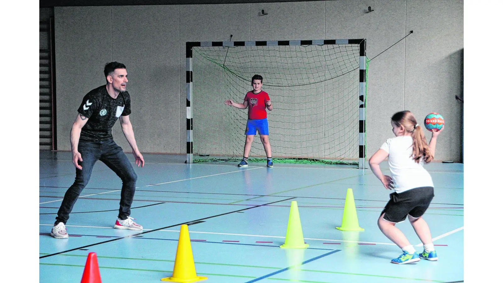 Handballnachwuchs finden und dann auch fördern (Foto: red)