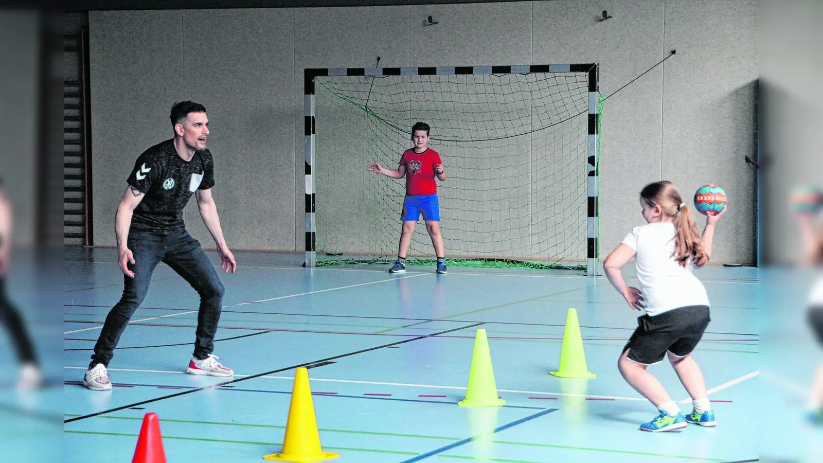Handballnachwuchs finden und dann auch fördern (Foto: red)