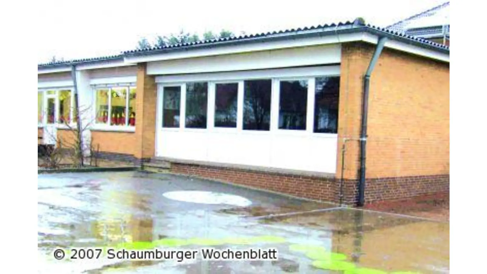In den Sommerferien wird die Mensa gebaut (Foto: tt)