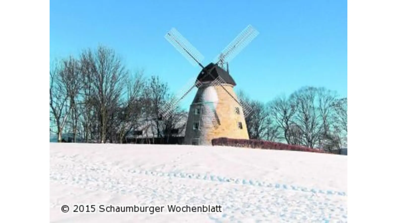 Die alte Mühle leuchtet wieder hell (Foto: em)