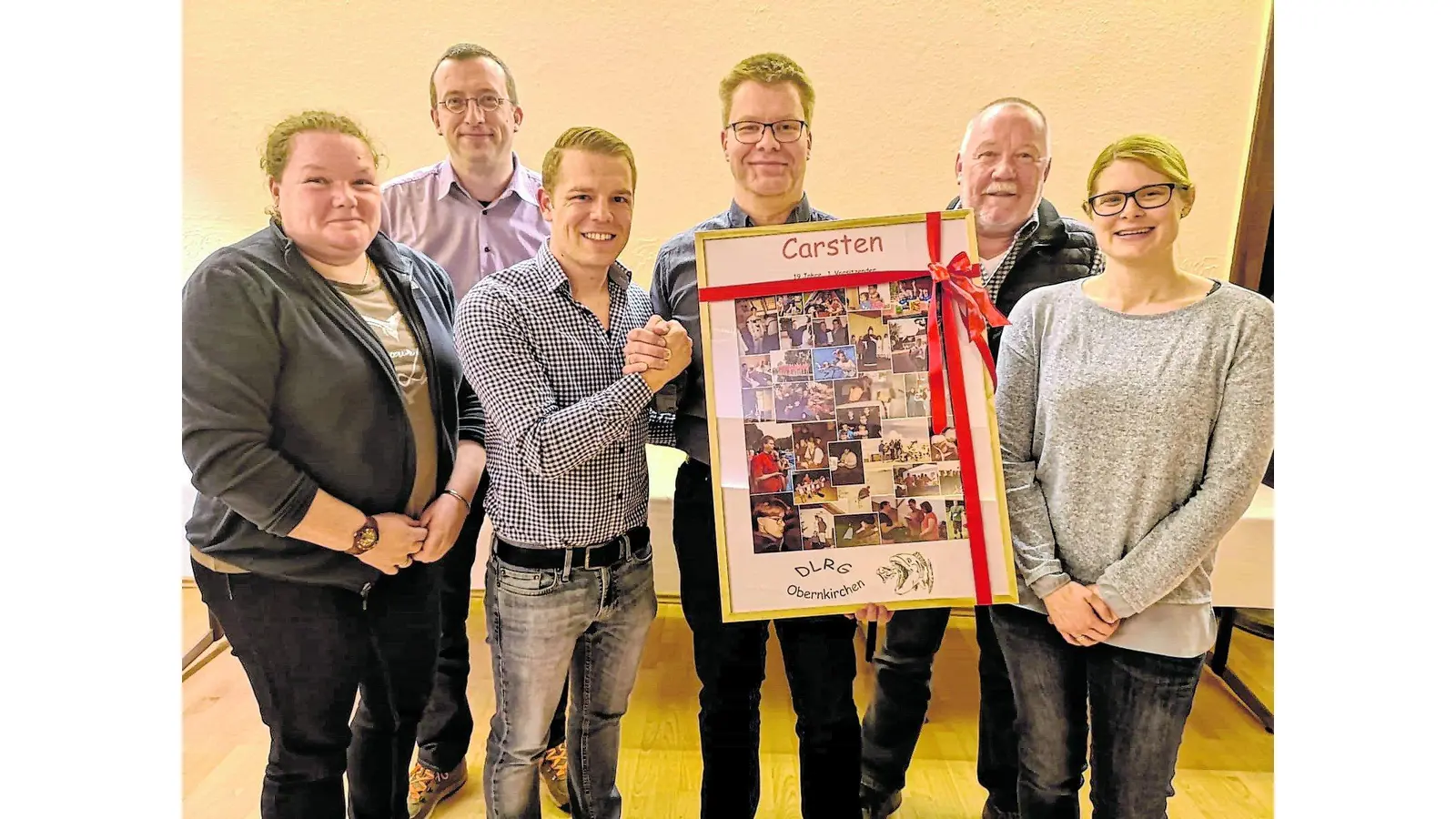 Erster und zweiter Vorsitzender tauschen die Plätze (Foto: red)