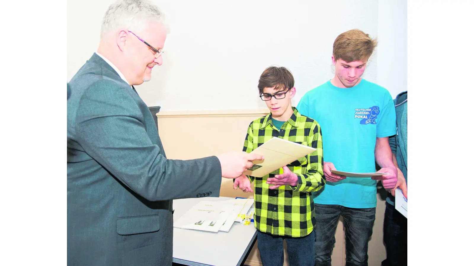 Erfolgreiche Sportler aus der Bergstadt (Foto: wa)