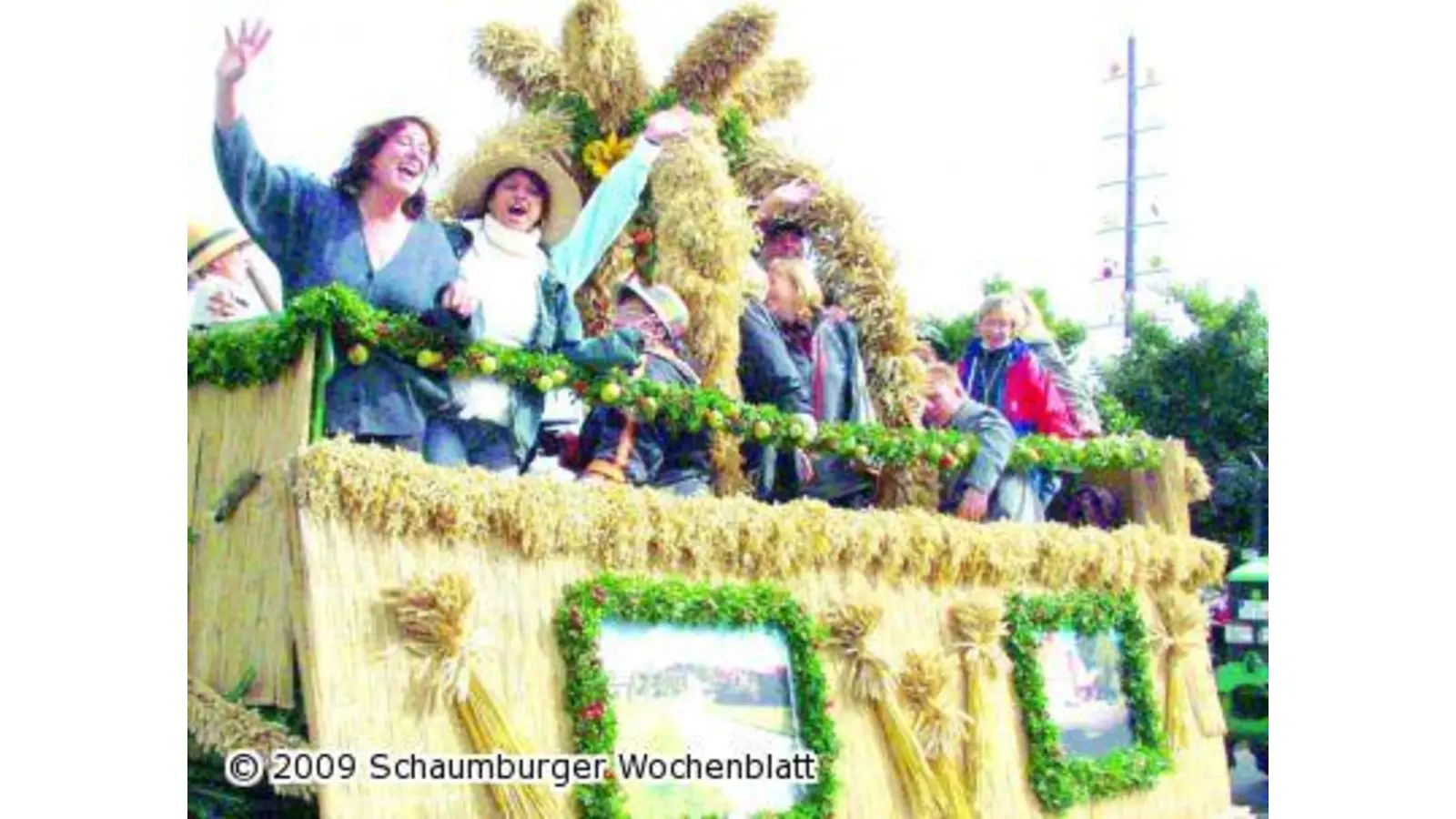 Alle fünf Jahre wird im Auetal ein großes Erntefest gefeiert (Foto: tt)