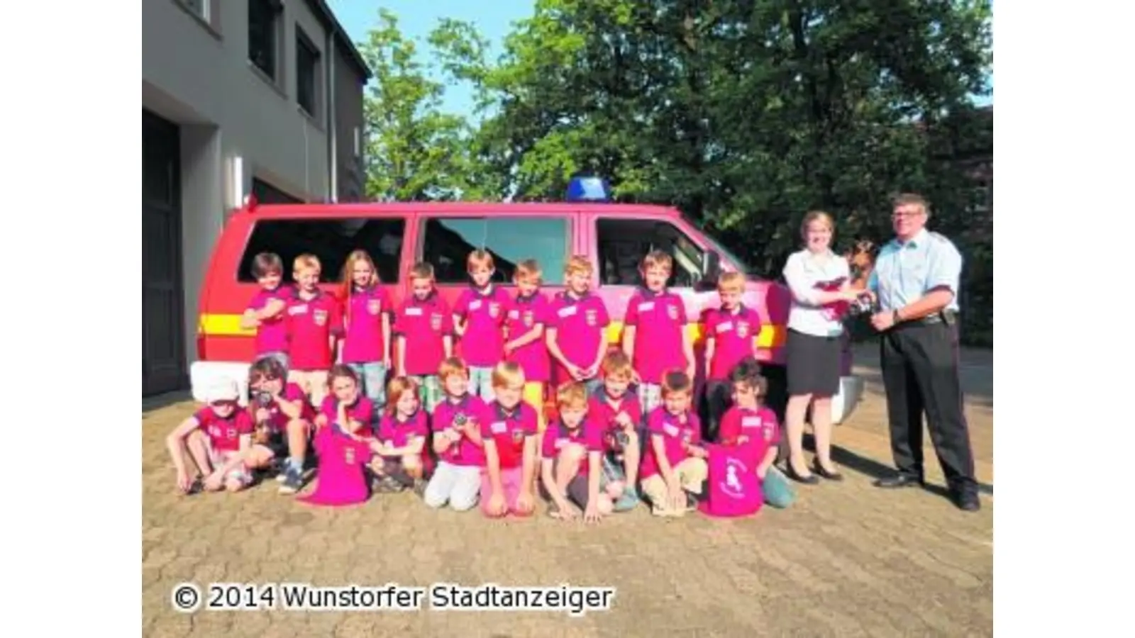 Kinderflamme bestanden (Foto: gi)
