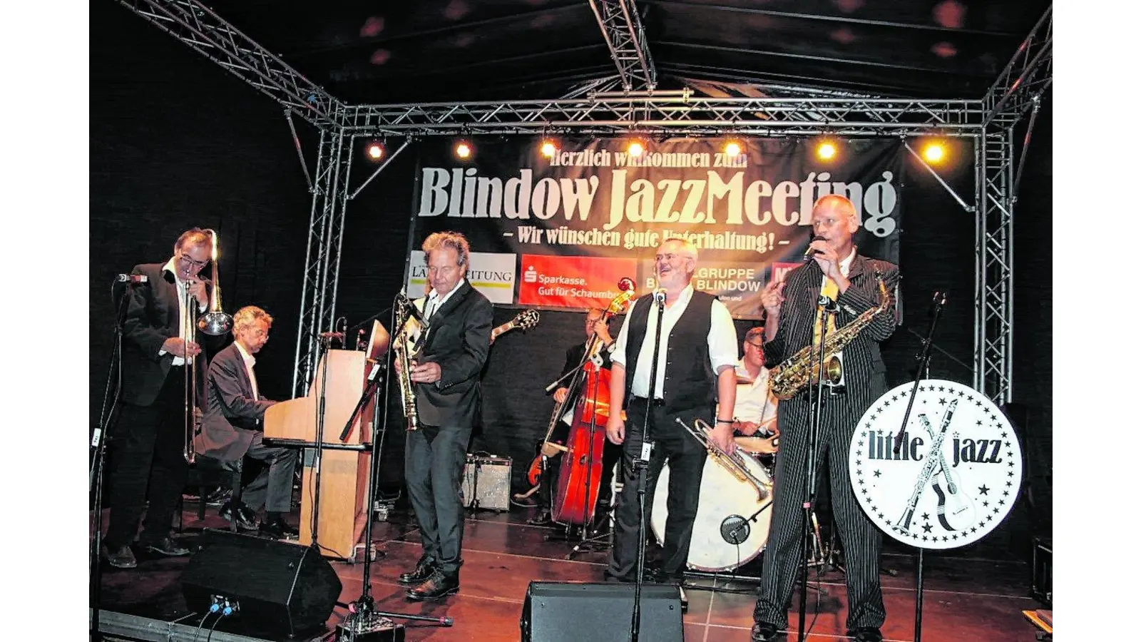 Jazz-Musik im historischen Ambiente (Foto: em)