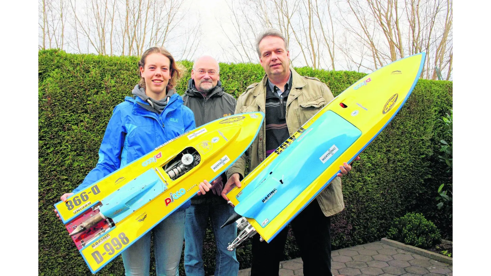 Stadthäger Modellrennbootfahrer starten international (Foto: red)