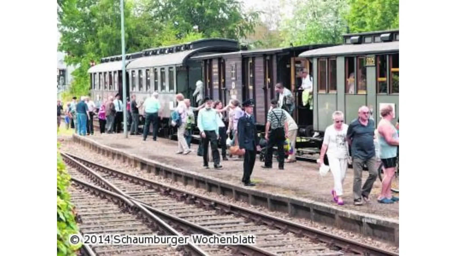 Die Farben des Preußenzuges einmal genauer betrachten (Foto: mk)