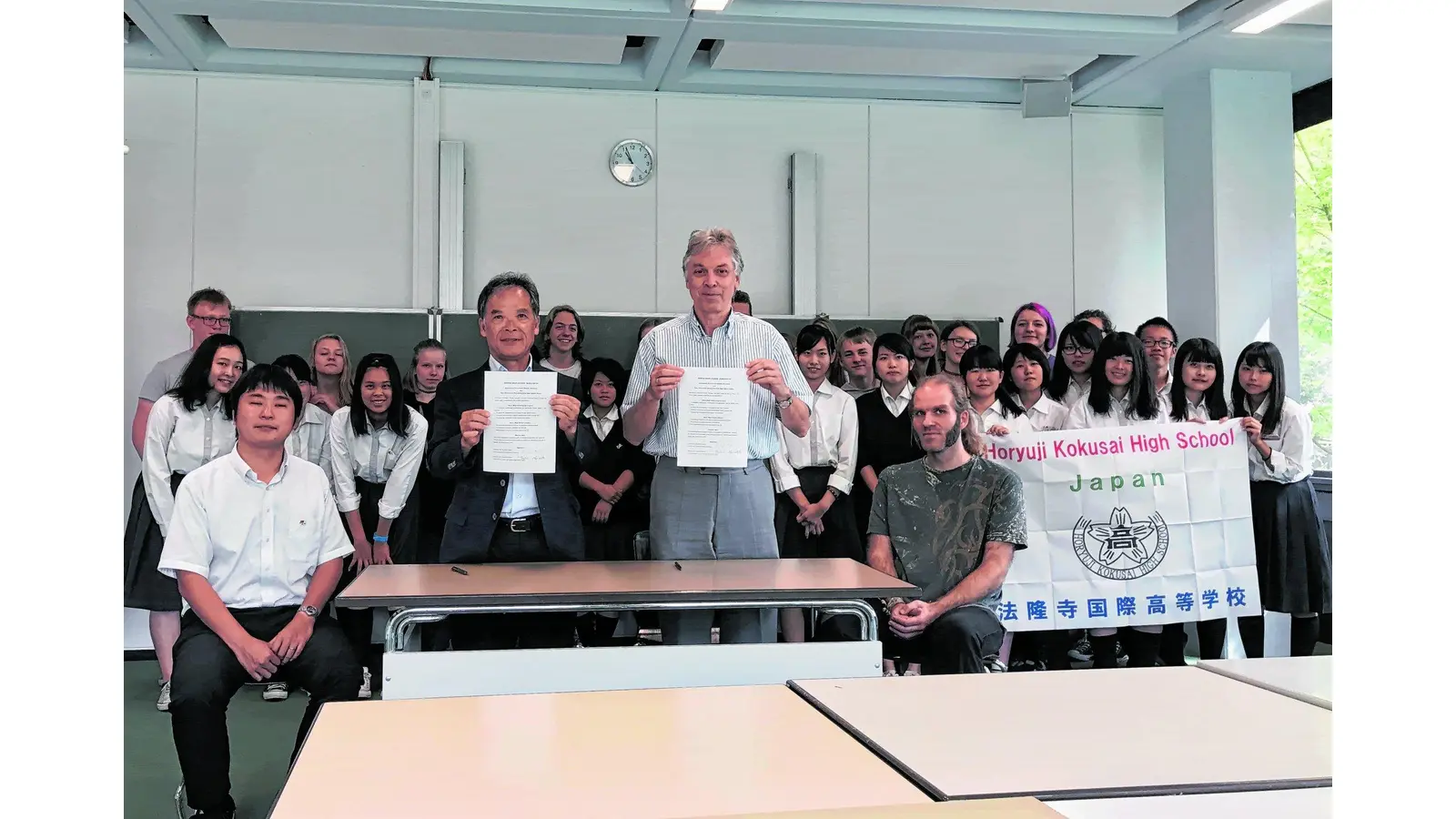Freundschaftliche Partnerschaft (Foto: ste)