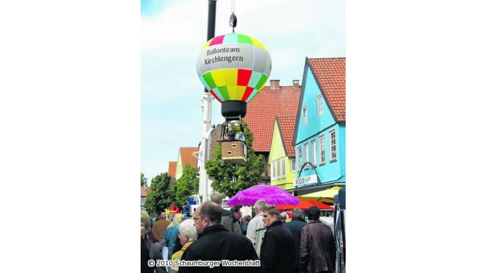 Die Autoschau aus der Luft erleben (Foto: jl)