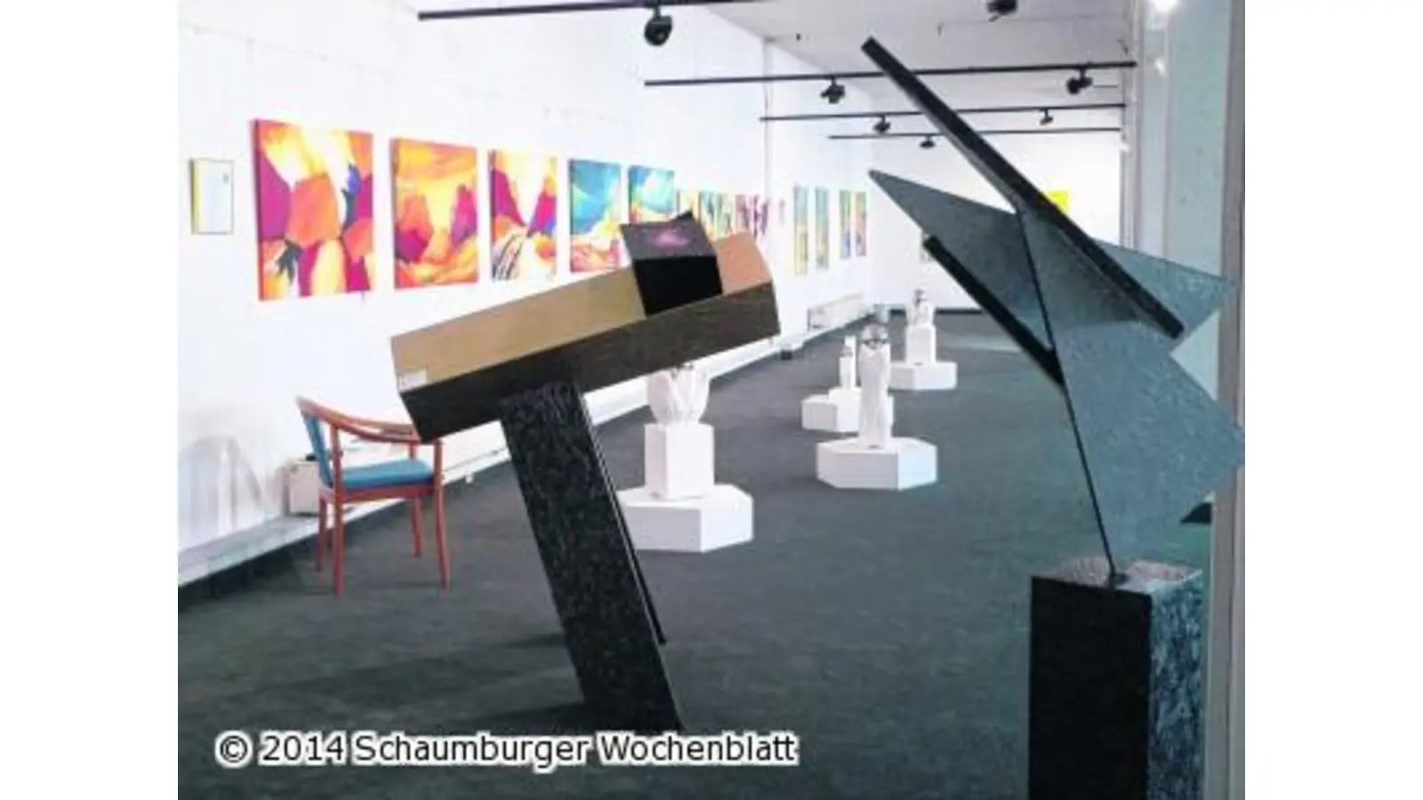 Viel Neues in der Kunstetage (Foto: al)