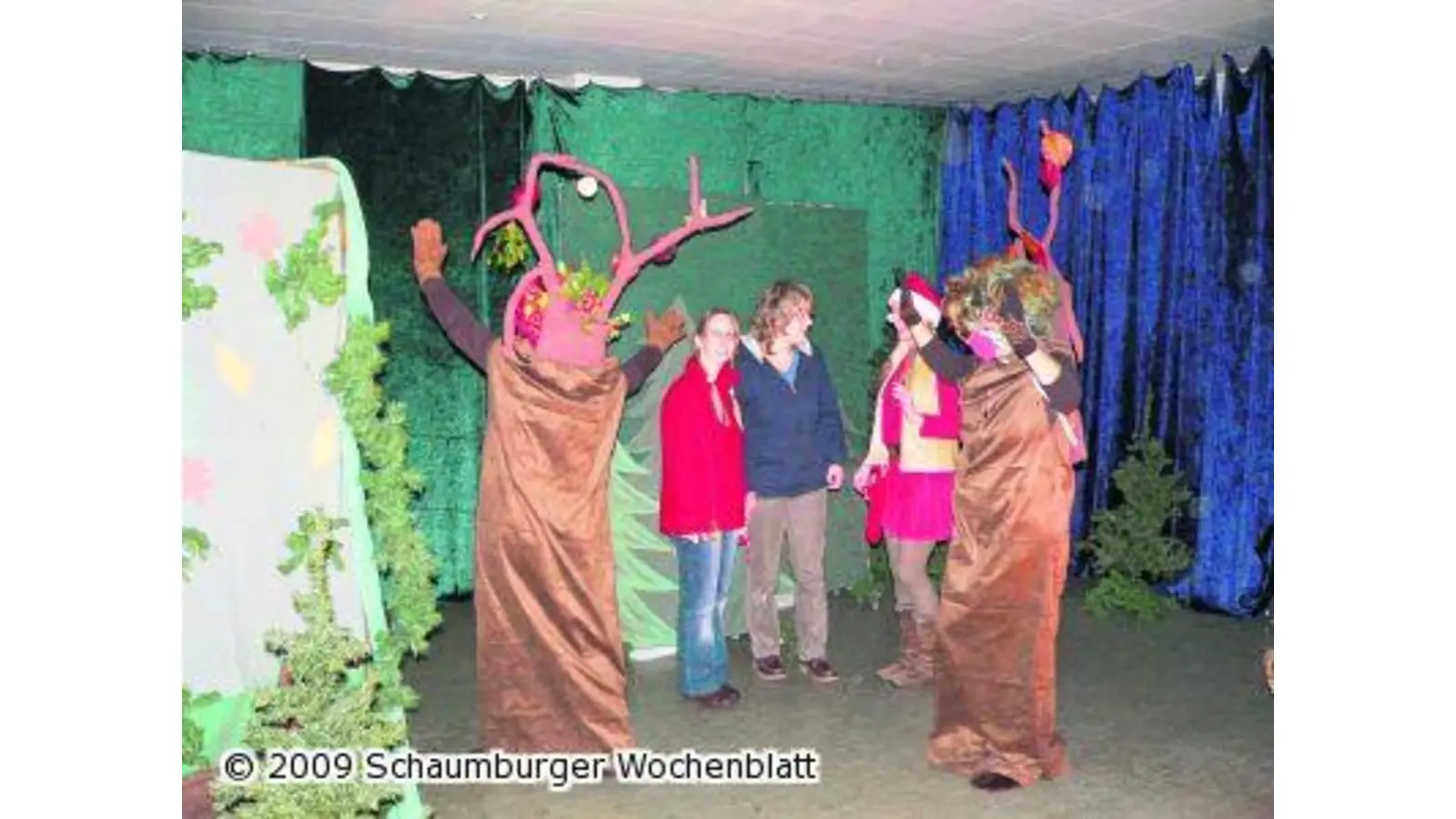 Ein Rabe entführt Weihnachtsmann (Foto: al)