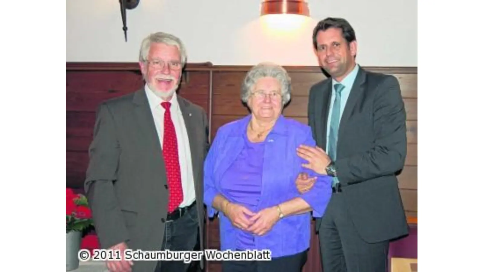 Sophie Stansch ist seit 65 Jahren SPD-Mitglied (Foto: red)