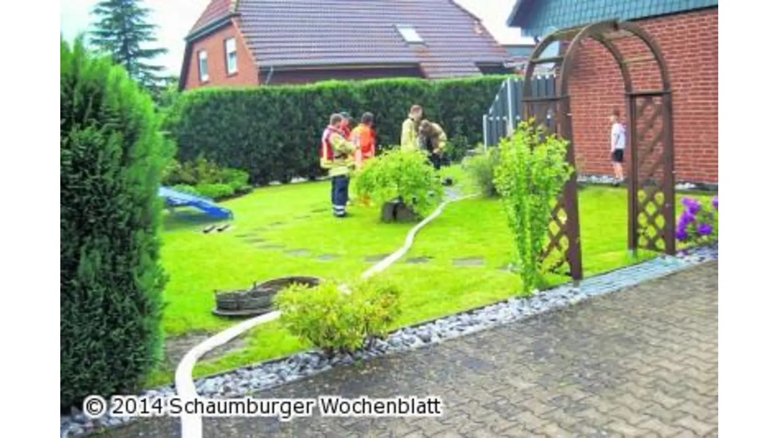 Unwetter sorgt für Schaden und Großeinsatz der Feuerwehr (Foto: red)