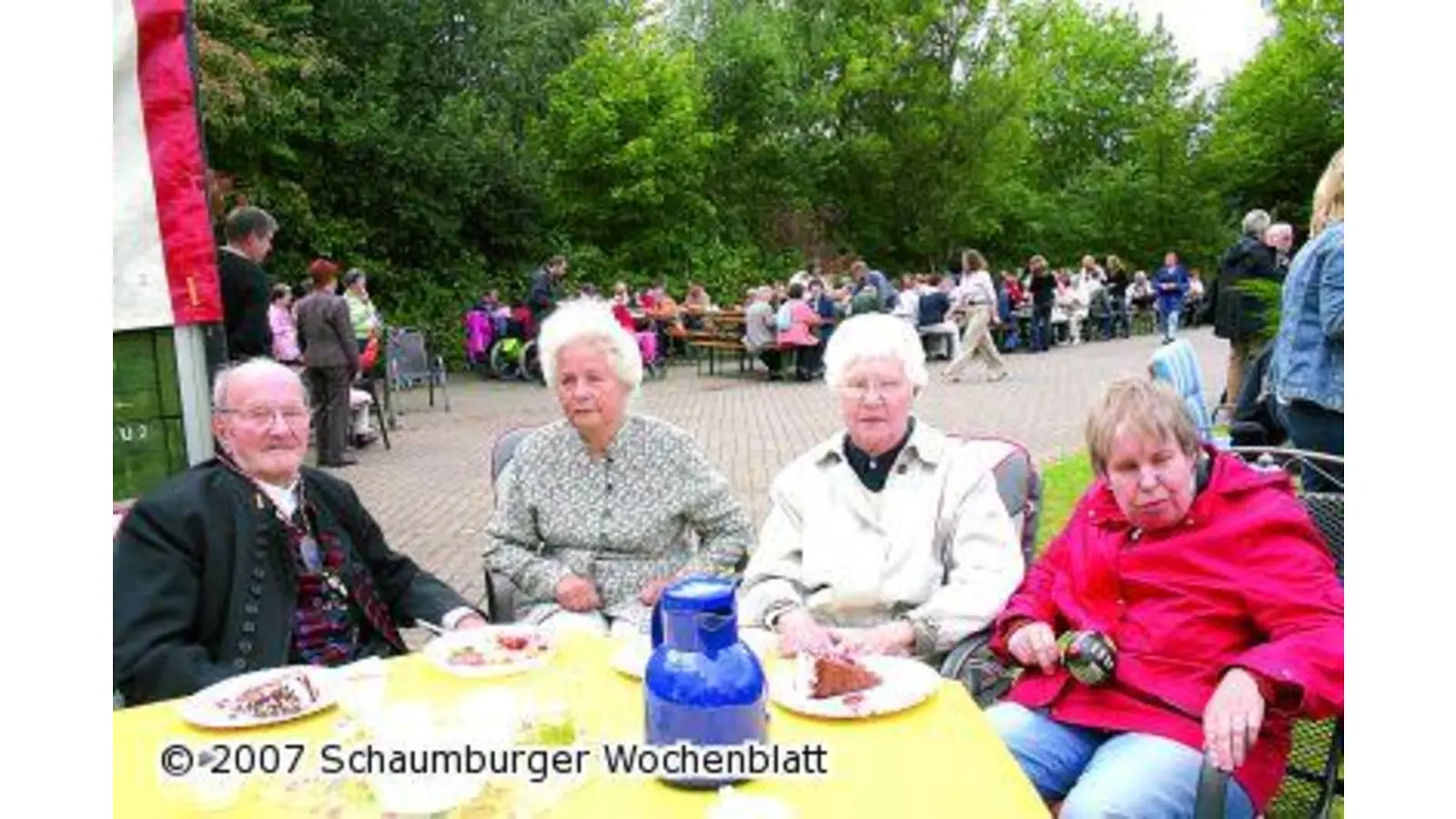 Ein Sturm auf die Wohnanlage (Foto: mr)