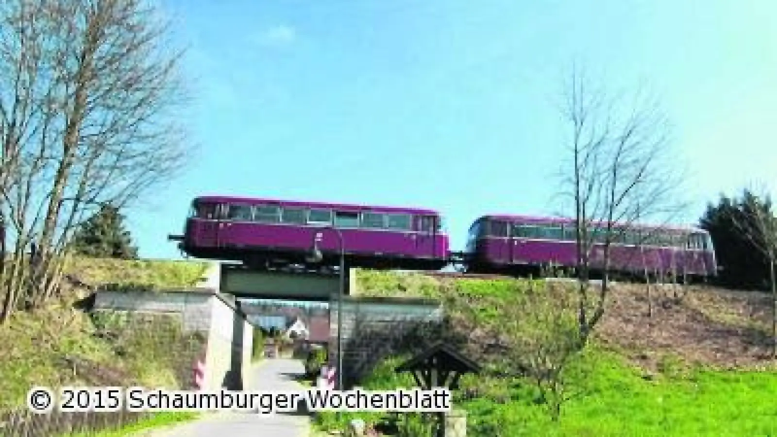 Schienenbus rollt morgen wieder (Foto: bb)