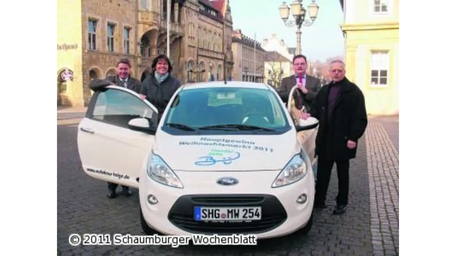 Ein kleiner feiner Weihnachtsmarkt in der Fürstenstadt (Foto: hb)
