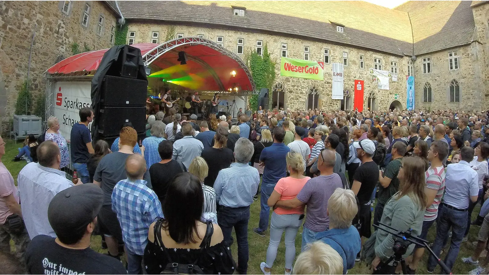 Ein Fest voll irischer Lebensfreude bei freiem Eintritt. Am Samstag, 20. Juni, ist „Irish Folk” im Kloster Möllenbeck. (Foto: ste)