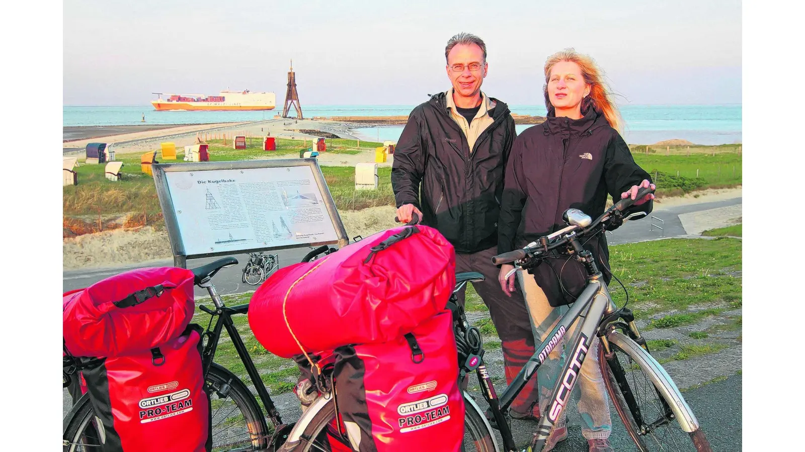 Von der Elbmündung in Cuxhaven bis zur Flußquelle im Riesengebirge (Foto: em)
