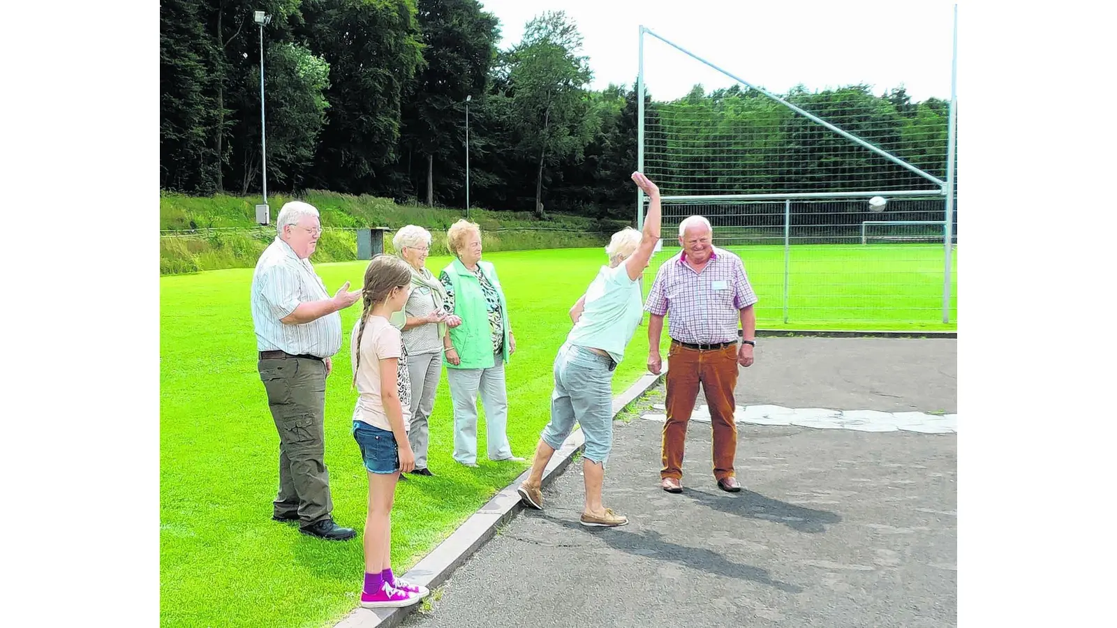 Lustiges Sommerfest mit viel Bewegung (Foto: km)