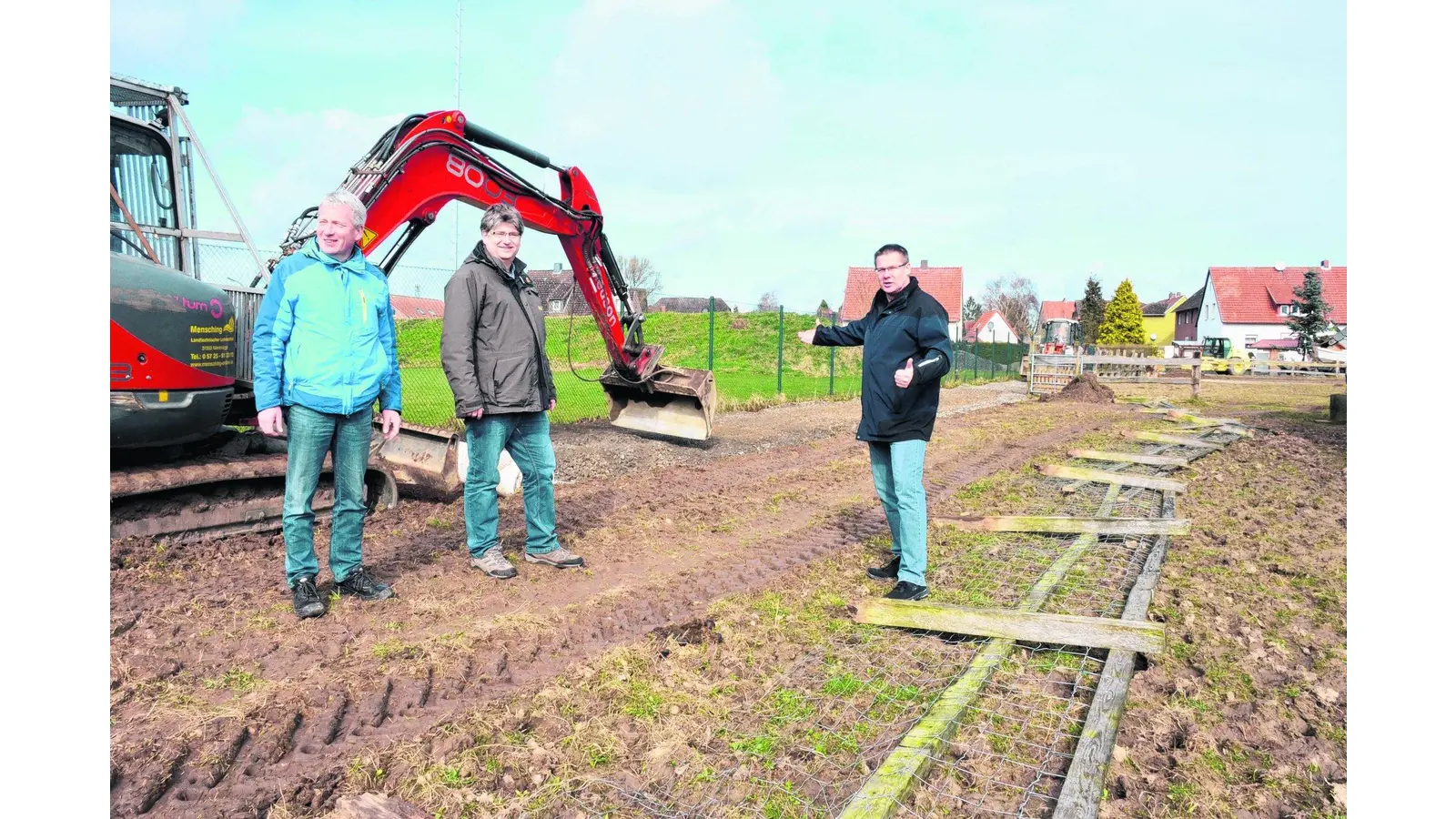 Radweg vom Sinkenbrink bis zur Auebrücke (Foto: gi)