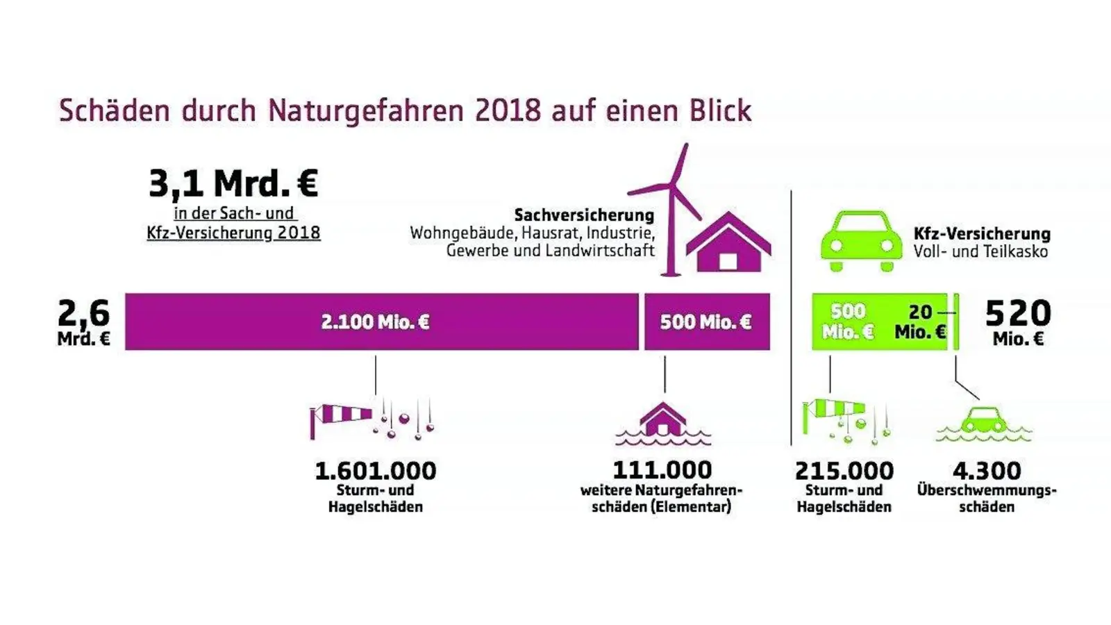 Ein Schaden von 263 Millionen Euro (Foto: mk)