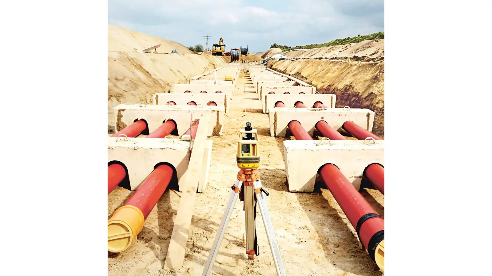Das Infrastrukturunternehmen „Amprion” informiert am 18. August in Pohle zum Rhein-Main-Link im Bereich der Samtgemeinde Rodenberg.  (Foto: Amprion GmbH/Frank Peterschröder)