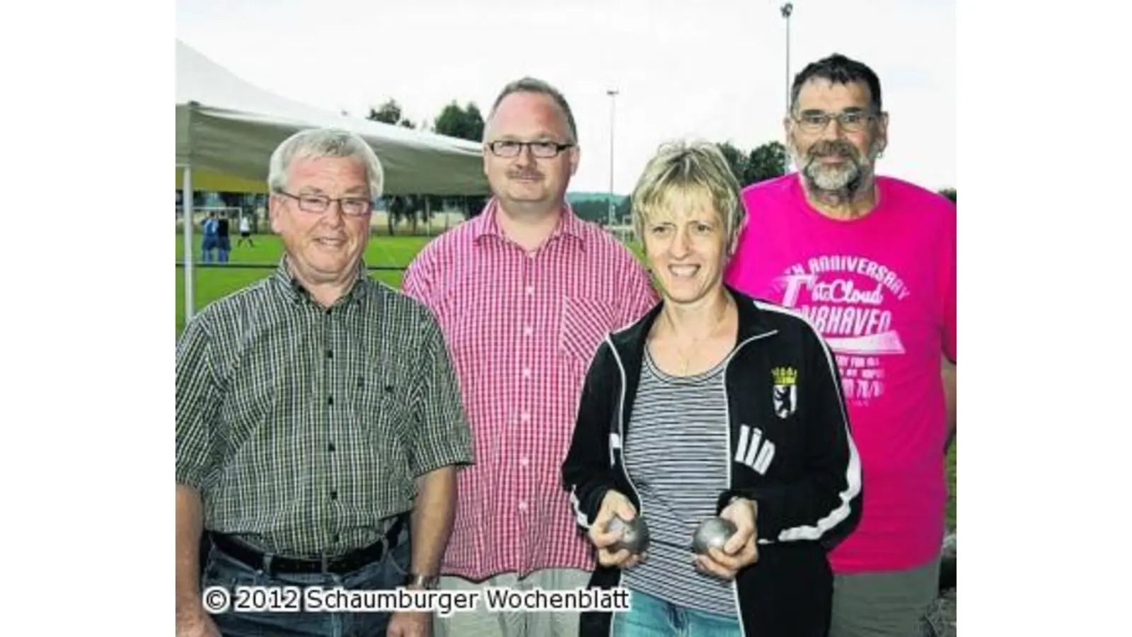 Spannendes Finalspiel beim Boule-Turnier (Foto: wtz)
