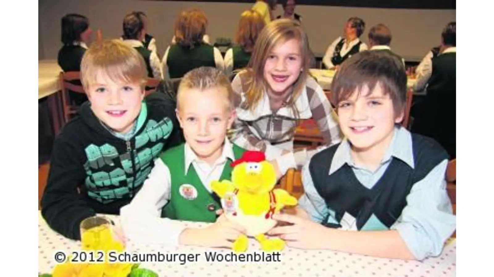 Junge Schützen sind stolz wie Oskar (Foto: gi)