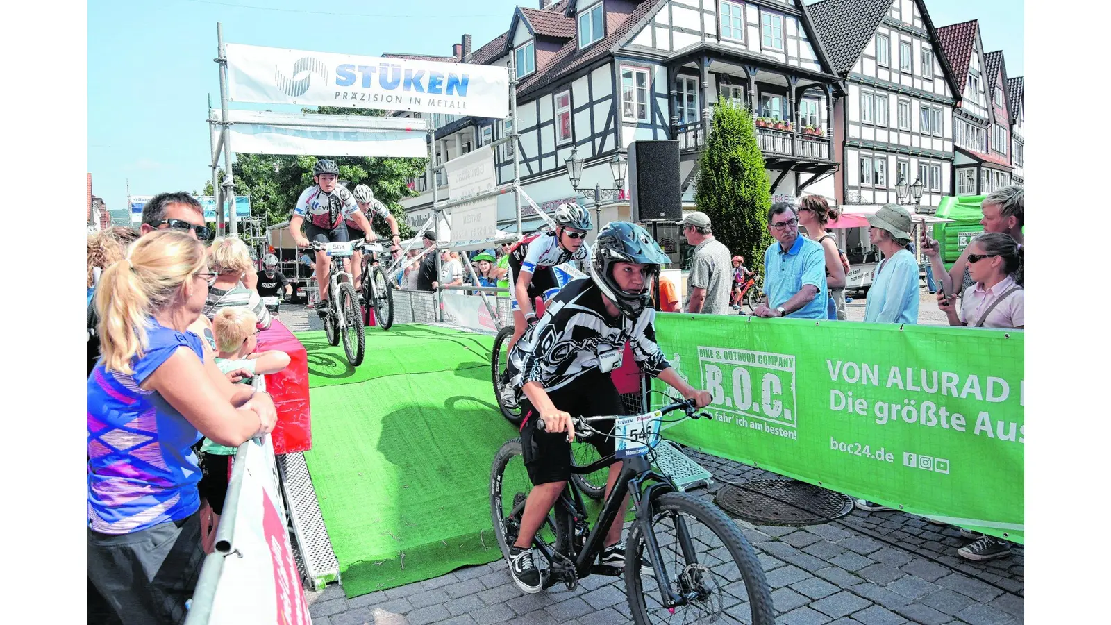 Wenn sich die Innenstadt in eine Rennstrecke verwandelt (Foto: red)
