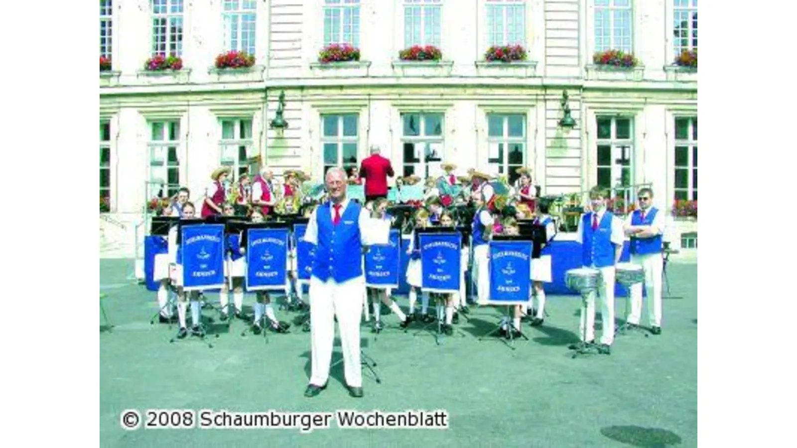 Spielmannszug musiziert deutsch und französisch (Foto: red)