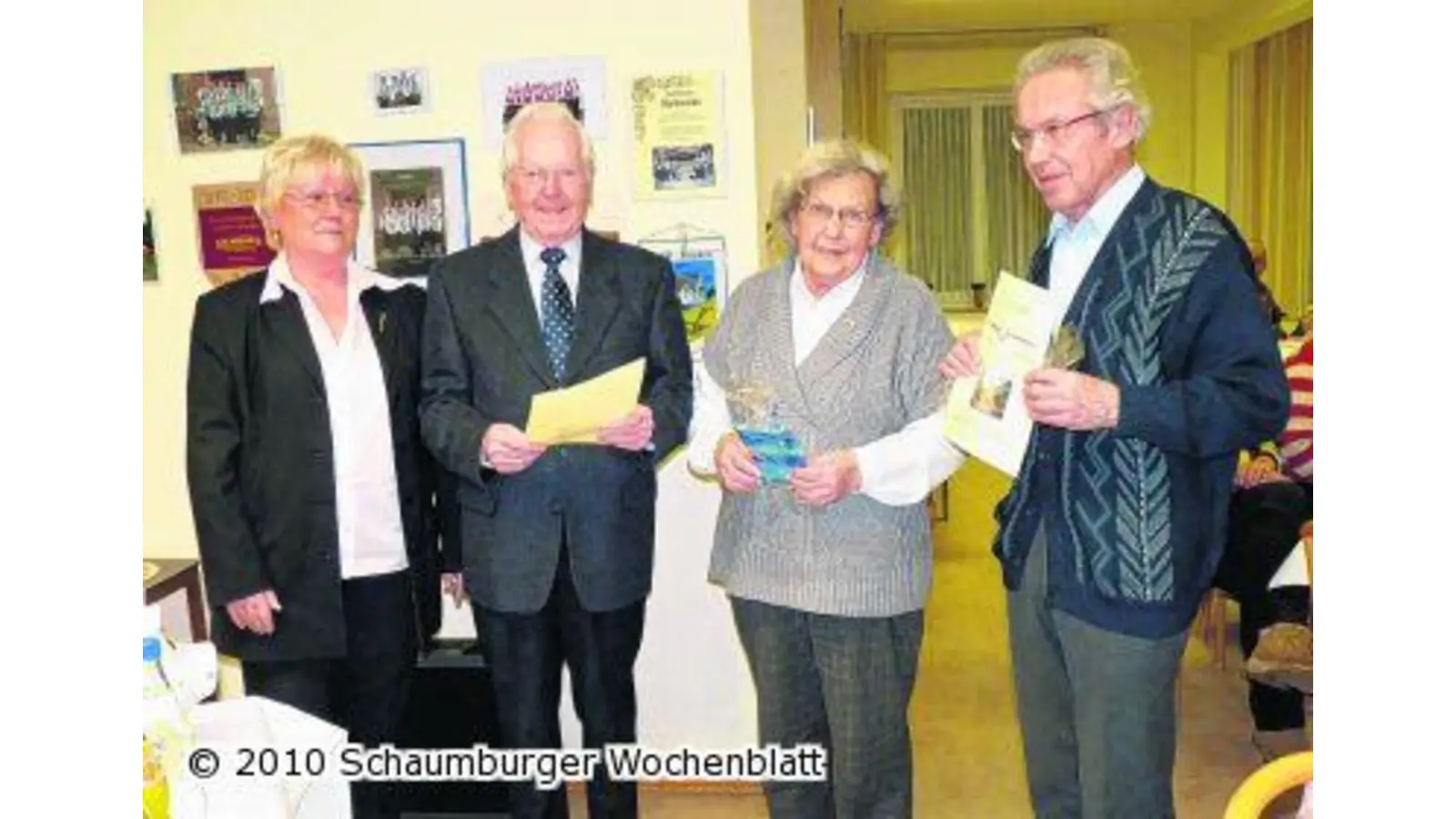Langjährige Mitglieder werden geehrt (Foto: km)