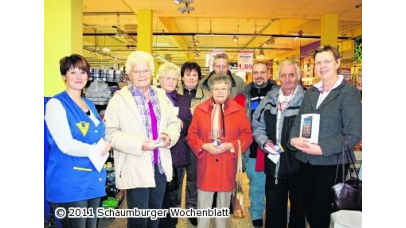 Zehn glückliche Gewinner beim EDEKA-Preisrätsel (Foto: pp)