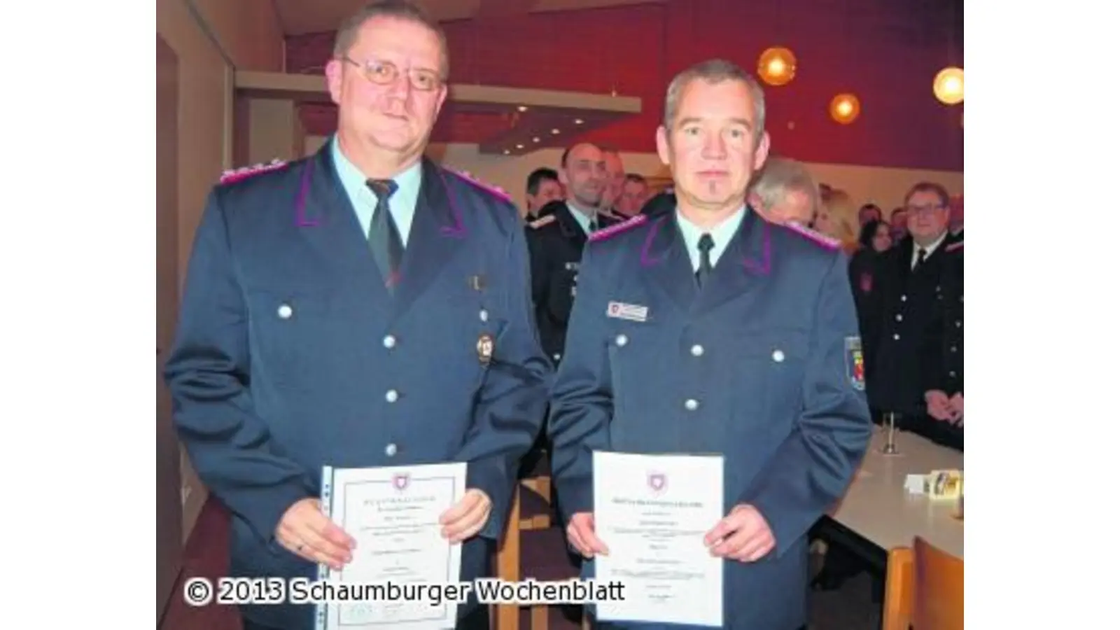 Ernst Siekmeier 70 Jahre in der Feuerwehr (Foto: red)